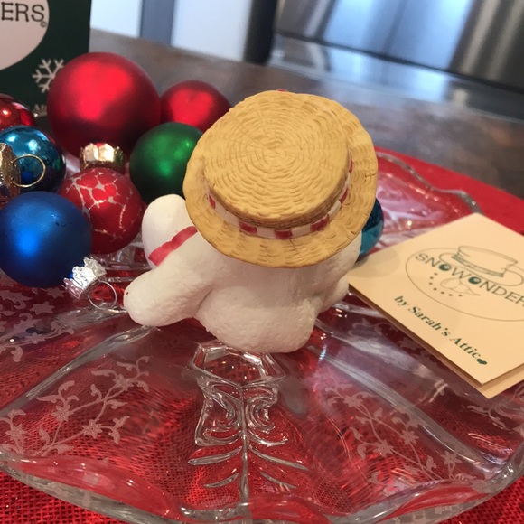 1998 February Snowonders Snowman Figurine by Sarah’s Attic - Picture 3 of 12
